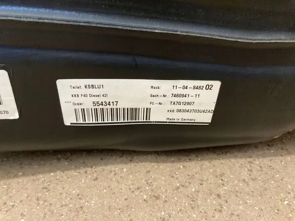 Tanque combustível BMW 1 F40 OEM 7460941 - Usado image 5