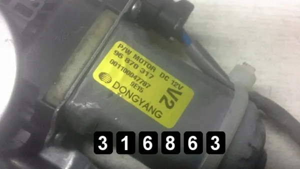 Ikkunan säädin OEM AM-316863 Chevrolet Aveo 2009 image 3