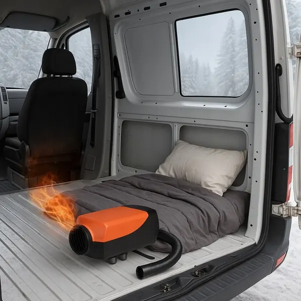 Diesel Lämmityslaite 12V 8kW Bussi Asuntoauto image 5