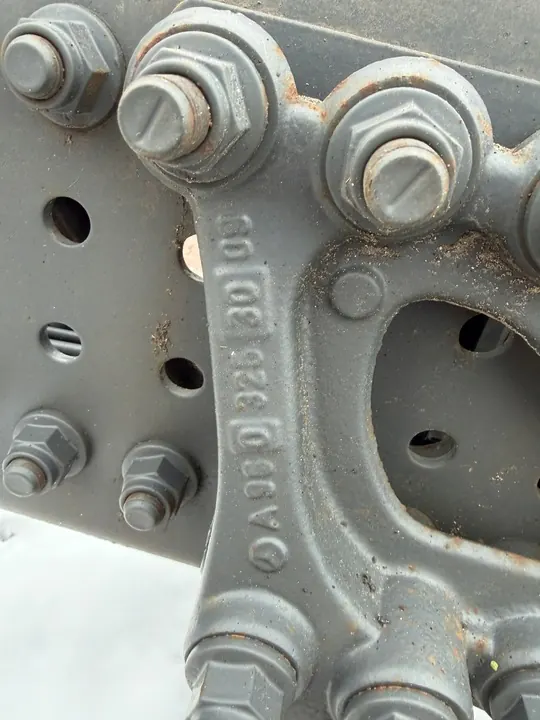 Support de stabilisateur gauche Mercedes Actros MP 4 image 2