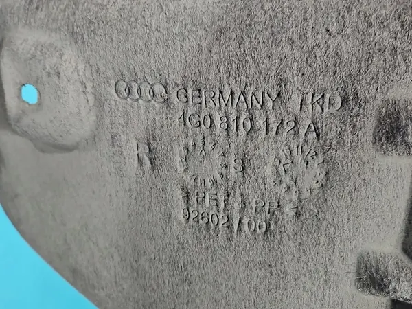 Right Rear Wheel Arch Audi A6 C7 4G0810172A image 3