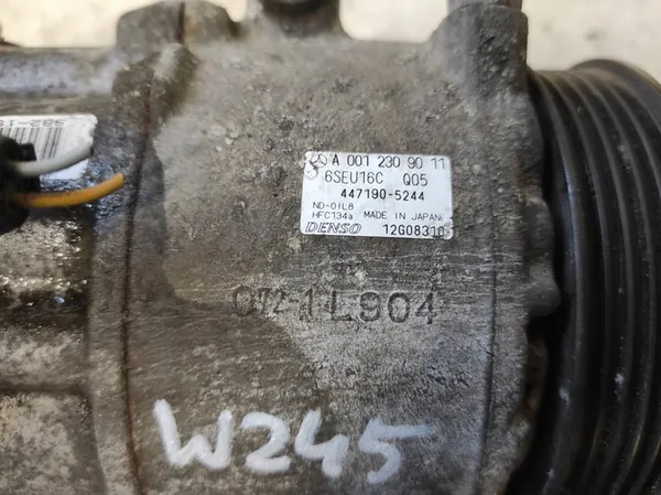 Compresor de aire acondicionado MERCEDES B W245 2.0 T A0012309011 image 6
