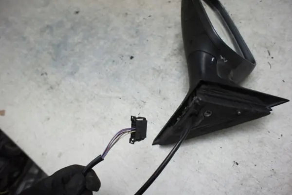 Espelho esquerdo Skoda Superb I OEM 5 pinos elétrico image 4
