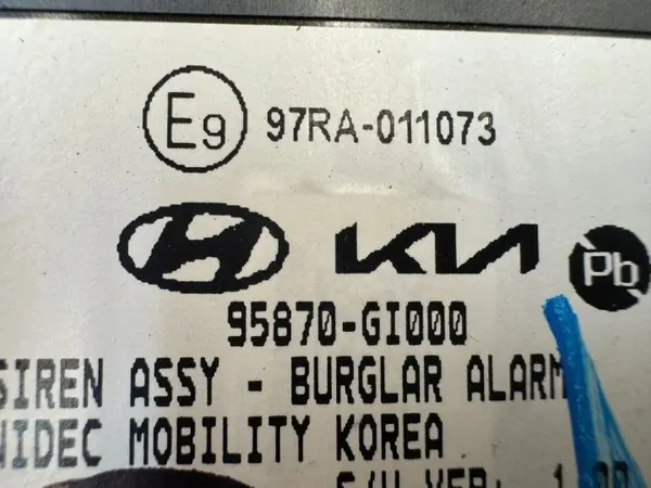 Klaxon d'alarme Hyundai OEM 95870GI000 - Occasion image 3