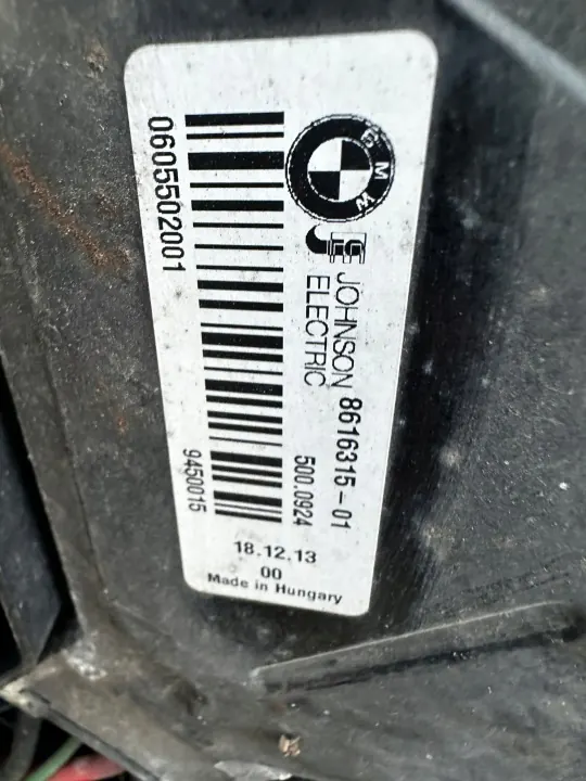 Módulo Ventilador BMW OEM 8616315-01 para 1 3 X1 X3 image 4