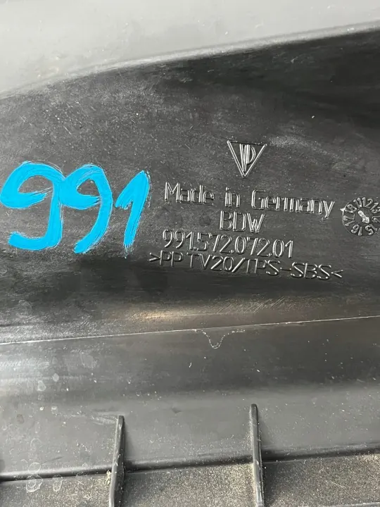 Porsche 991 Innenraumfilter-Abdeckung OEM 99157207201 image 8