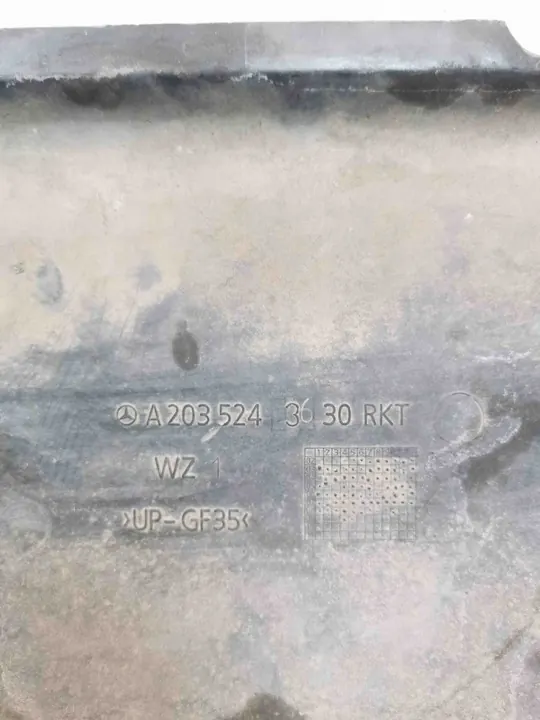 Moottorin Suojus Mercedes-Benz CLC (CL203) A2035243630 image 5