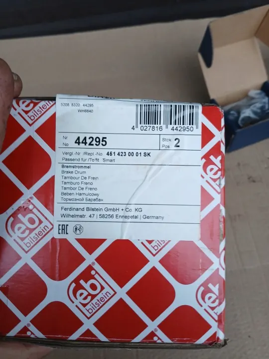 Bromstrumma set Smart OE OEM bębny szczęki cylinderki image 6