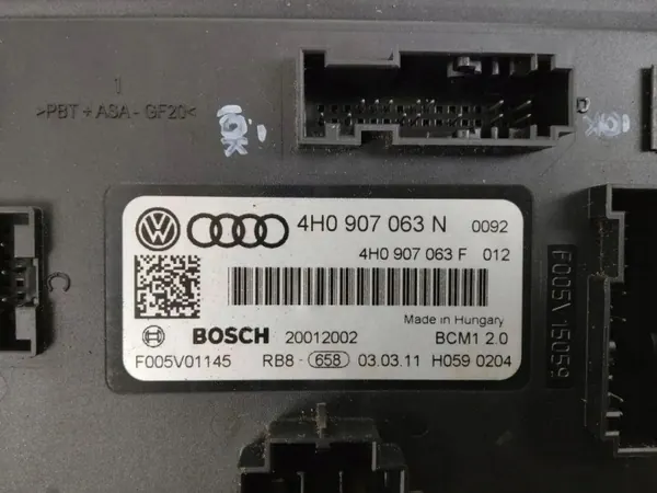 Módulo Confort Audi A7 Sportback OEM 4H0907063N image 3