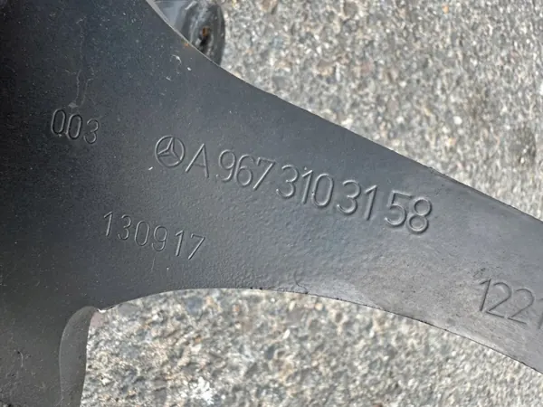 Mercedes Atego E6 Ohjaamon Kääntösarana OEM A9673103158 image 4