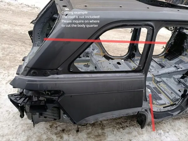 Panneau latéral Jeep OEM 289950 arrière droit image 2