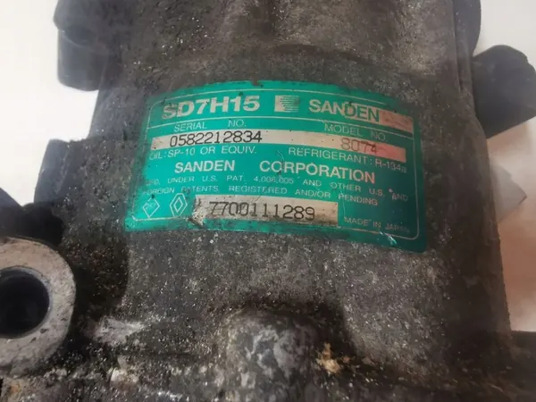 Compressore aria condizionata RENAULT LAGUNA II GRANDTOUR 1.9L OEM 7700111289 image 7