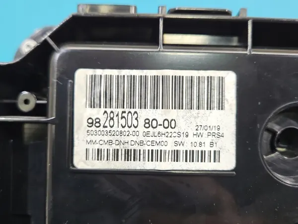 Snelheidsmeter Peugeot 5008 II 17-24 2.0 HDI 9828150380 image 3