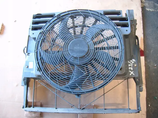 BMW X5 E53 Kylarrubrik 6454 6921381 + Spjäll - Fungerande image 3