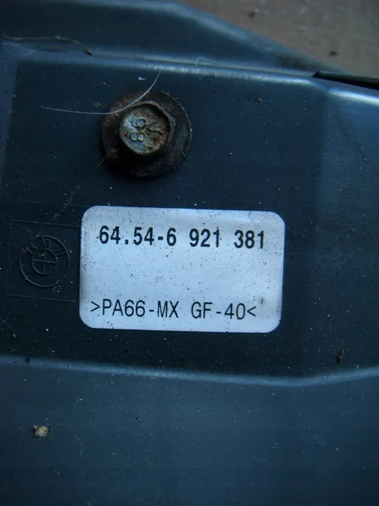 BMW X5 E53 Kylarrubrik 6454 6921381 + Spjäll - Fungerande image 4