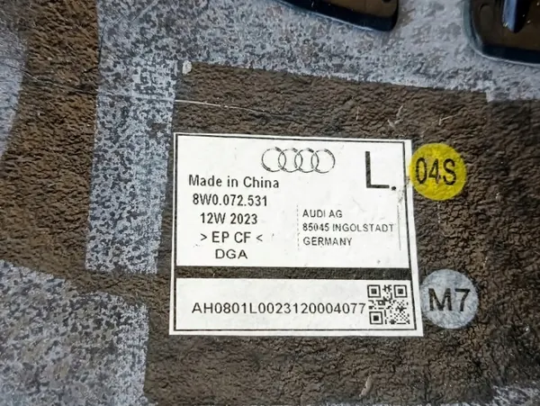 Audi A4 A5 Spiegelabdeckung OEM 8W0072531 Links image 6