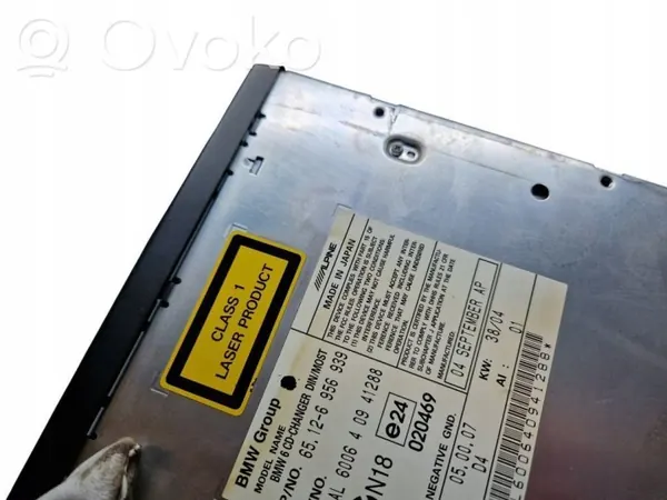 BMW 6CD-byttare OEM 65126956939 för E60/E61/E63/E64 image 6