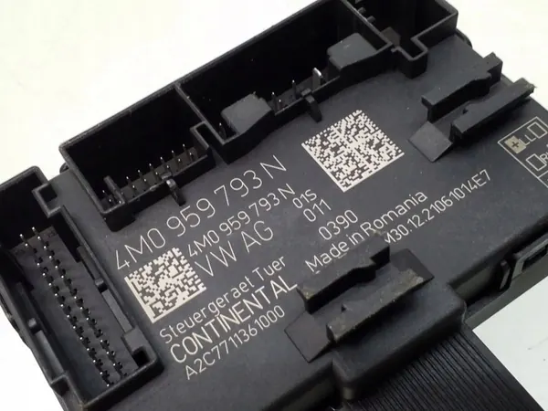 Módulo controle porta Porsche 4M0959793N dianteiro direito image 3