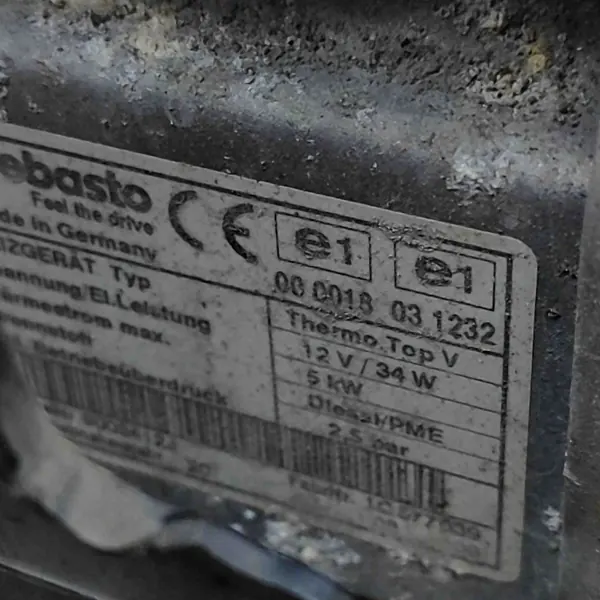Webasto Lämmitys OEM 9003262G Mercedes GL X164:lle image 7