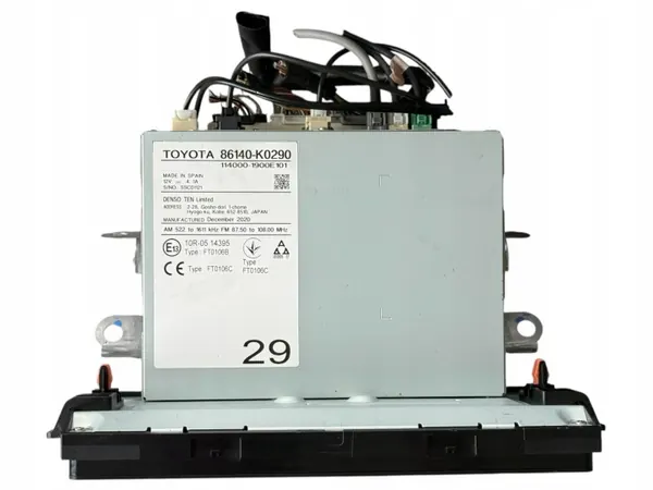 OEM 86140-K0290 Radio Navigointi JBL Toyota Yaris IV image 5