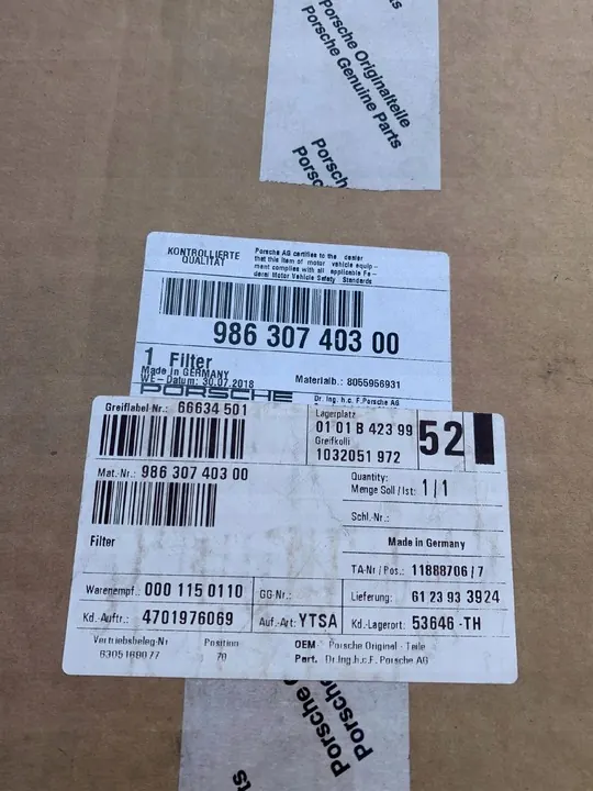 Filtre Tiptronic Porsche Boxster Cayman image 3