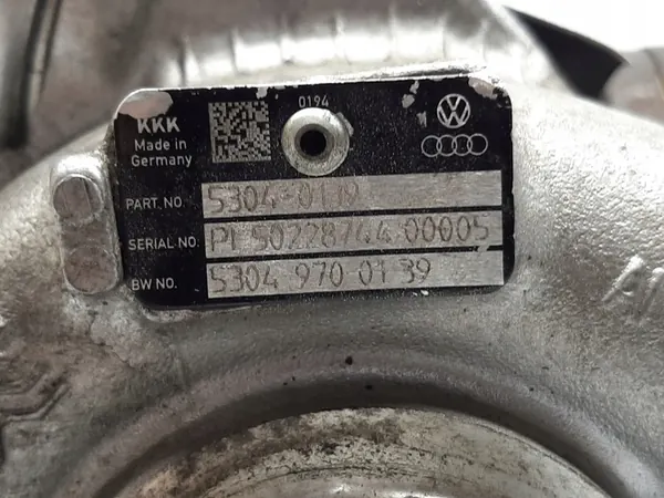 Turbo Volkswagen 2.0 BiTDI 180HK 53049700139 image 3