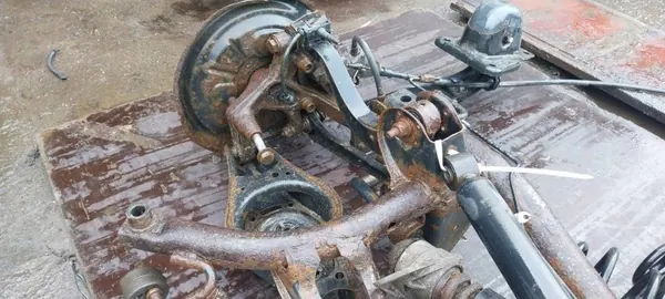 OEM KOMPLETNE ZAWIESZENIE BELKA SANKI TYŁ SEAT ALTEA XL image 3