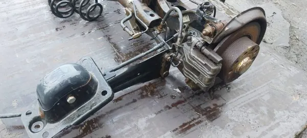 OEM KOMPLETNE ZAWIESZENIE BELKA SANKI TYŁ SEAT ALTEA XL image 5