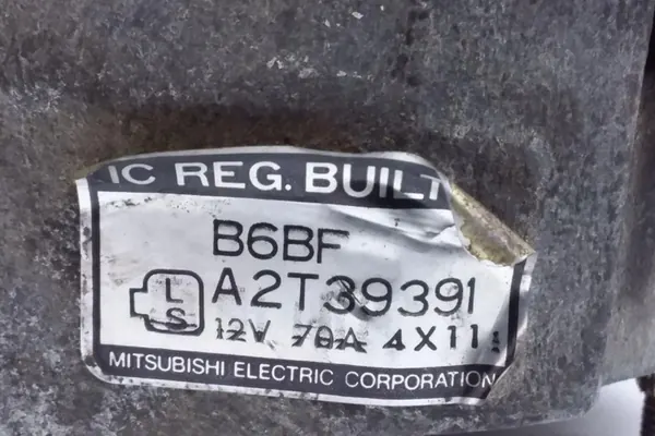 Vaihtovirtageneraattori PEUGEOT BOXER 2.5L diesel A2T39391 image 4