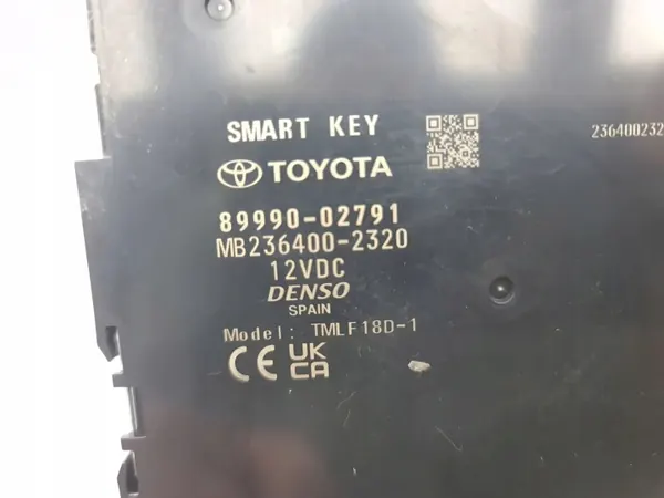 Module sans clé Toyota Corolla OEM 8999002791 image 7