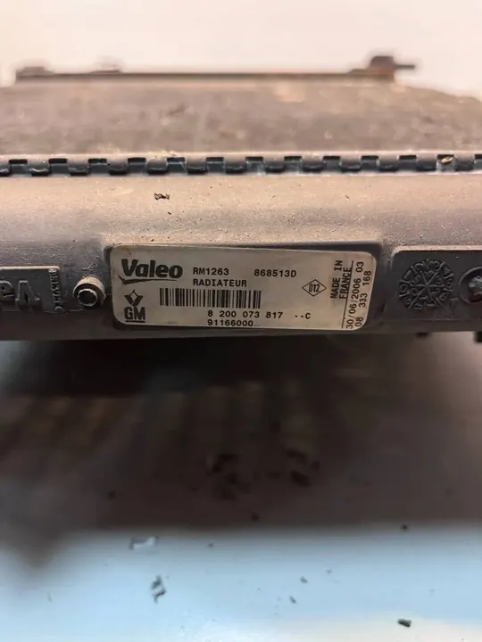 Radiador de agua Opel Vivaro 2005 OEM 8200073817 image 3