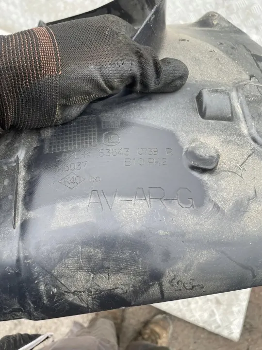 Para-lama dianteiro esquerdo OEM 638430739R para Renault Zoe II image 7