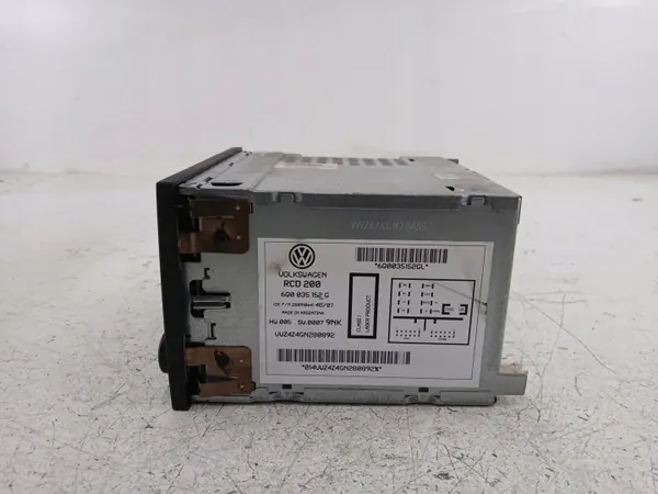 Radio OEM 6Q0035152G pour VW Polo 9N FL - Occasion image 6