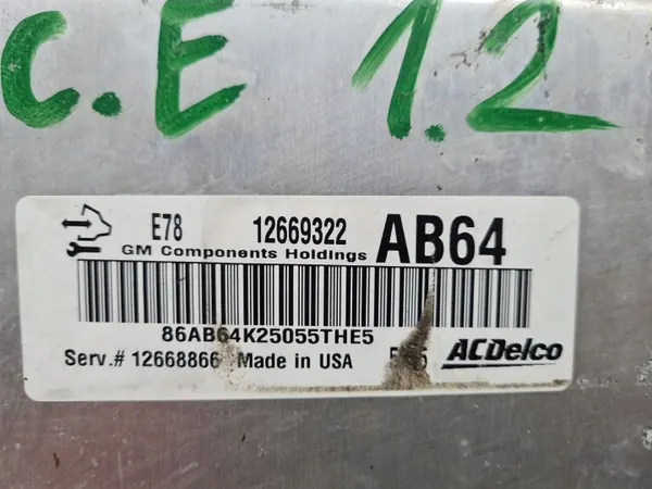 Motorsteuergerät OEM 12669322 für Opel Corsa E 1.2/1.4 16V image 3