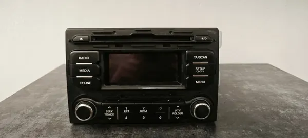 Radio CD MP3 Kia OEM 961701W750CA para Rio III image 2