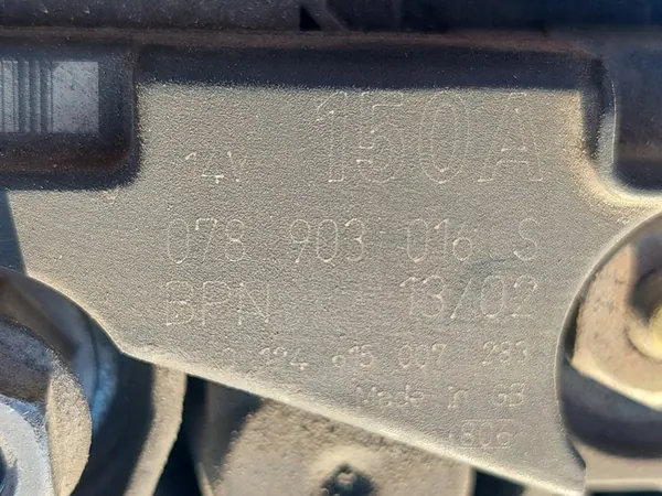 Vaihtovirtageneraattori Audi A4 A6 2.4 3.0 078903016S image 5