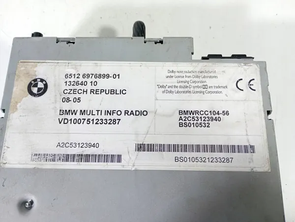 Radio cassette originale BMW OE M1S245 DOM 00020277 image 5