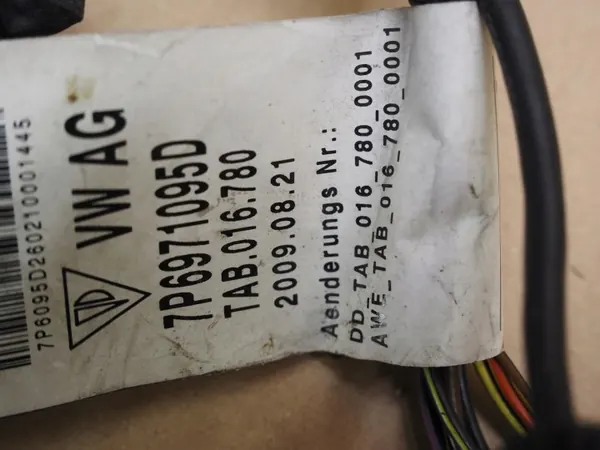 VW Touareg II PDC-Sensor Kabelbaum 7P6971095 image 3