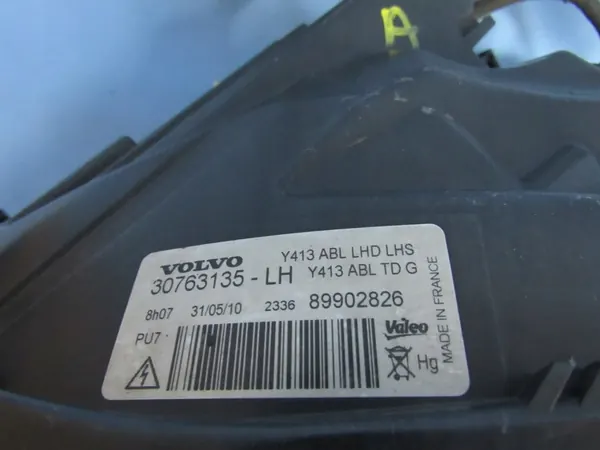 Vasen Volvo XC60 Bi-Xenon Ajovalot Ennen Facelift image 6