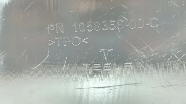 Diffuseur Spoiler Pare-chocs Arrière Tesla Model X OEM image 8