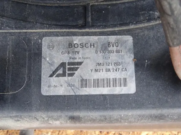 Kylmälaite Tuulettimet Täydellinen Sharan Galaxy Alhambra 1.9 TDI 7M3121253G image 5