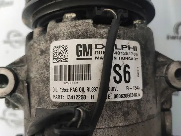 Ilmastointikompressori Astra Meriva Corsa 1.4 Turbo A14NET image 6