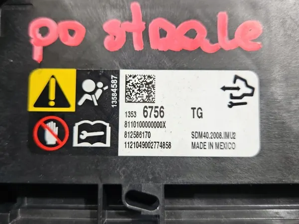 Airbagregelaar OEM 8110100000000X voor Opel Insignia B image 3
