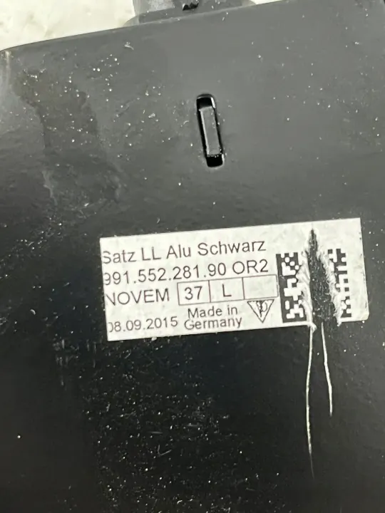 Porsche 911 991 juomakuppiteline OEM 99155228190 image 8