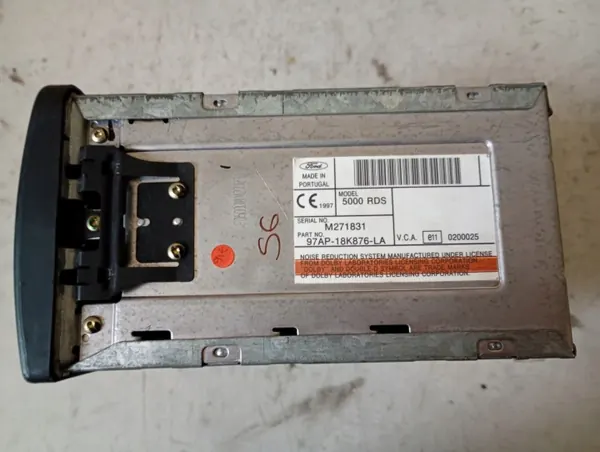 Radio Ford OEM 97AP-18K876-LA 5000 RDS para Focus Mk1 image 4
