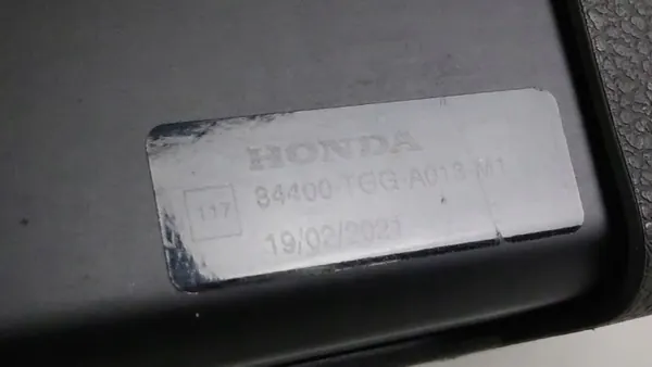 Rouleau de coffre Honda Civic X Hatchback OEM 84400TGGA013M1 image 6