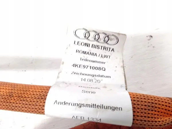Cable alta tensión usado OEM 4KE971008Q para Audi e-tron image 6