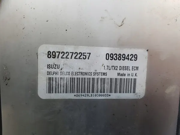 Computadora Motor OEM 8972272257 para Opel Corsa C image 3