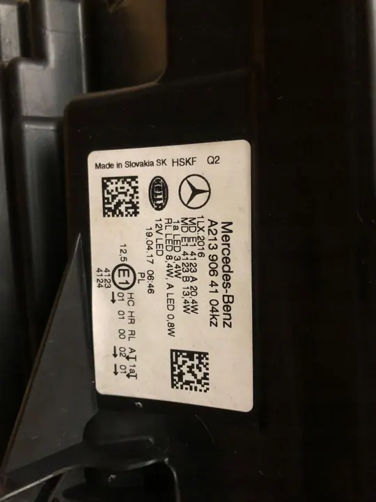 Set Voorlampen Mercedes-Benz E W213 2017 image 6