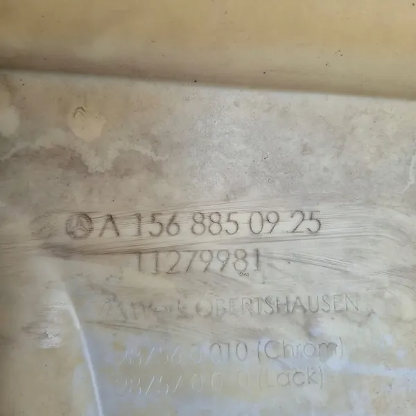 MERCEDES GLA W156 13-18 Spoiler de Pare-chocs Arrière A1568850925 image 10